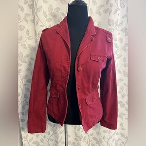 Vintage burgundy jacket